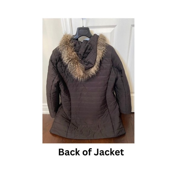 XL Women's ANN TAYLOR LOFT Warm Dark Blue Winter Jacket - Picture 2 of 6